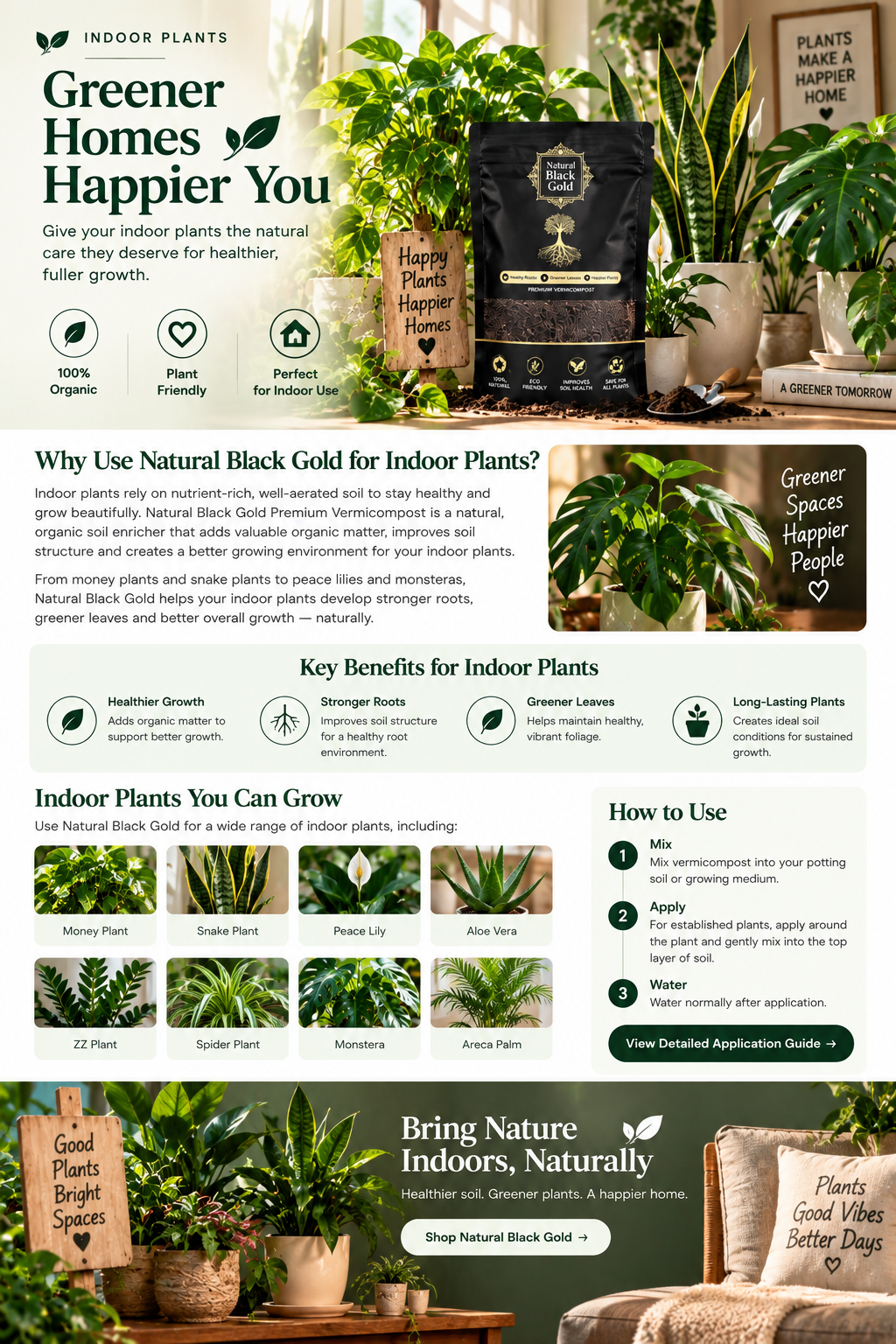 Grow Indoor with NATURAL BLACK GOLD