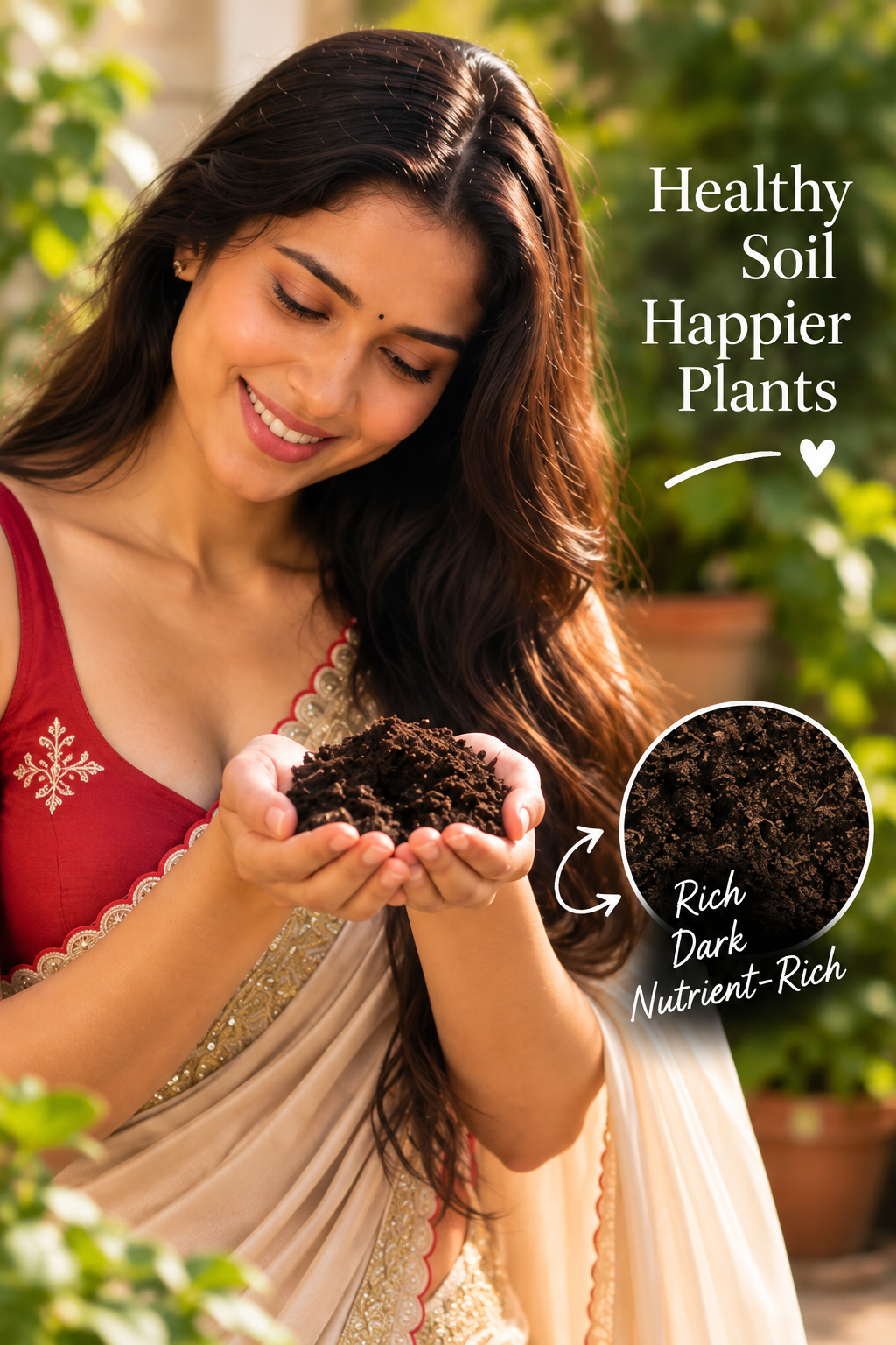 Natural Black Gold Premium Vermicompost – 100% Organic Plant & Garden Fertilizer